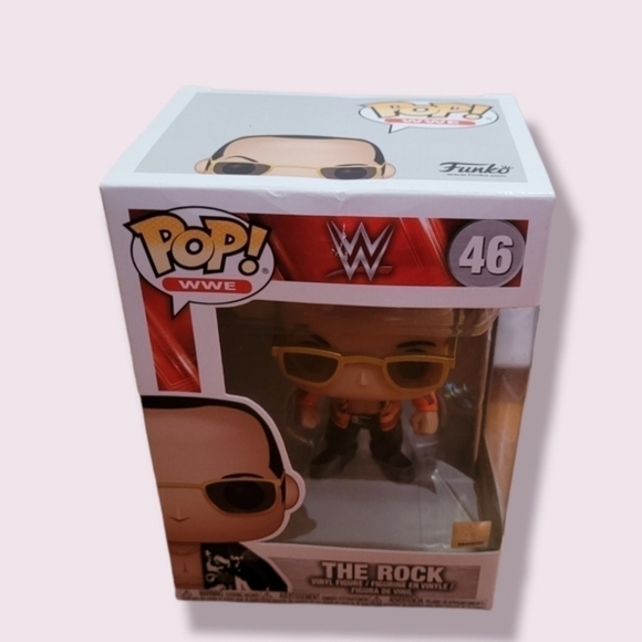 WWE THE ROCK Funko POP # 46 - Picture 3 of 15